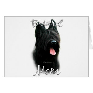 Briard Mamma 2 Hälsningskort