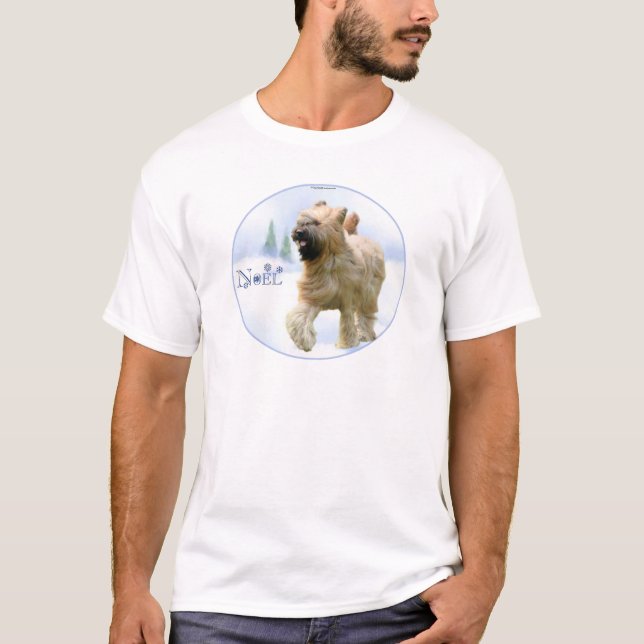 Briard Noel T-shirt (Framsida)