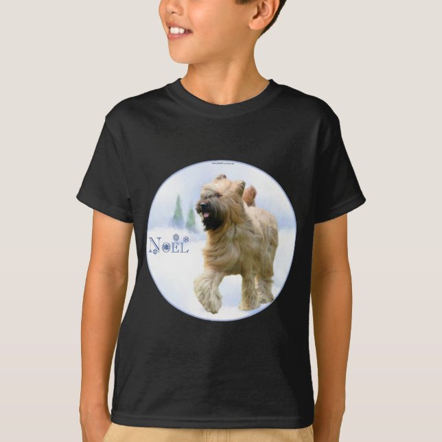 Briard Noel Tee Shirt (Framsida)