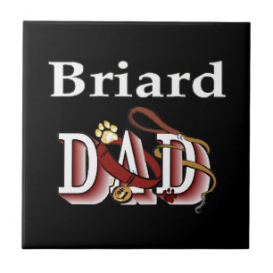 Briard Pappa Kakelplatta