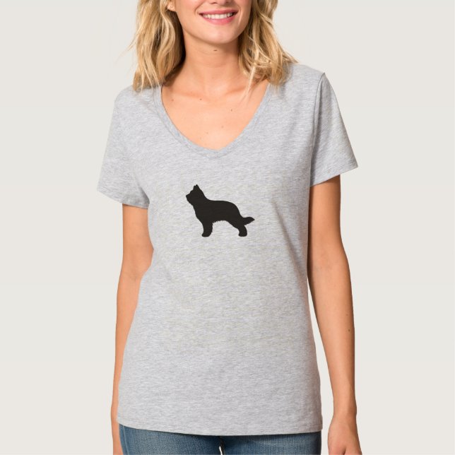 Briard Siluett Tee Shirt (Framsida)