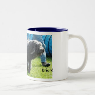Briard Tasse Två-Tonad Mugg