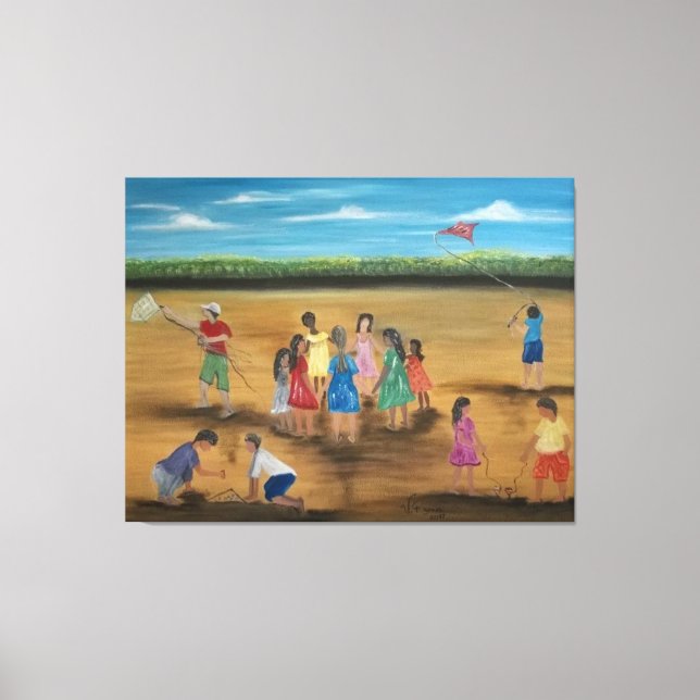 Bricadeiras Canvastryck (Framsida)