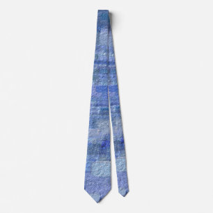 Brick Abstrakt Winter Blues Neck Tie Slips