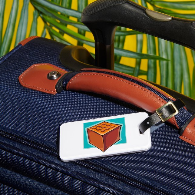 Brick Block Fun Building Toy Bagagebricka (Skapare uppladdad)