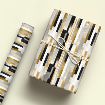 Brick Bond Brushstrokes Geometric Mönster