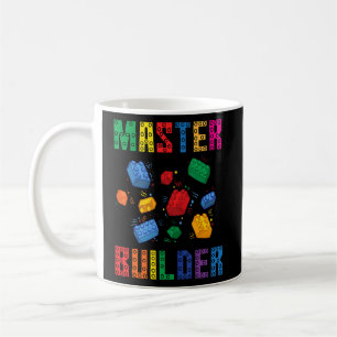 Brick Builder Blocks Master Builder Kid Leksak Boy Kaffemugg