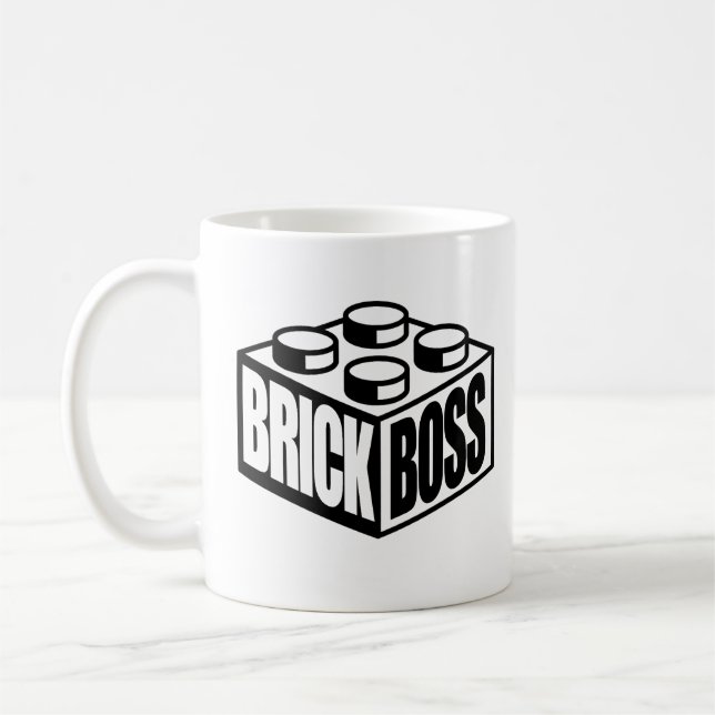 Brick Chef Shirt Kaffemugg (Vänster)