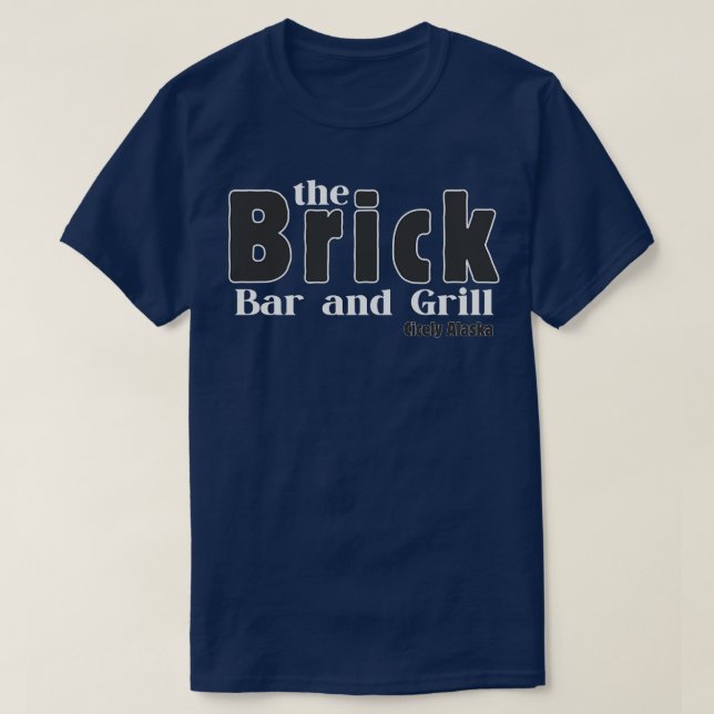 Brick Cicely Alaska TShirt T Shirt (Design framsida)
