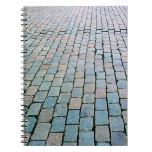 Brick Courtyard - Marketplatz - bärbar dator Anteckningsbok Med Spiral