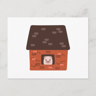 Brick House Gris Vykort