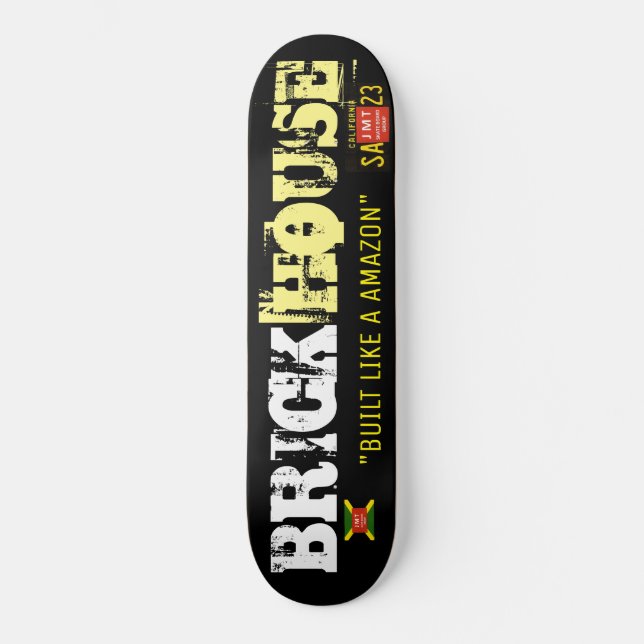 BRICK HOUSE Skateboard (Framsida)