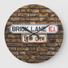 Brick Lane Clock Stor Klocka