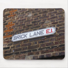 Brick Lane - London - Street Sign - Mouse Pad Musmatta