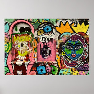 Brick Lane Street Art London (1120) Poster