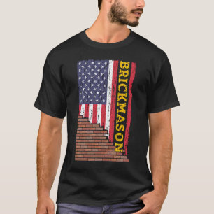 Brick Mason Brickayer Masonry Construction US Fla T Shirt