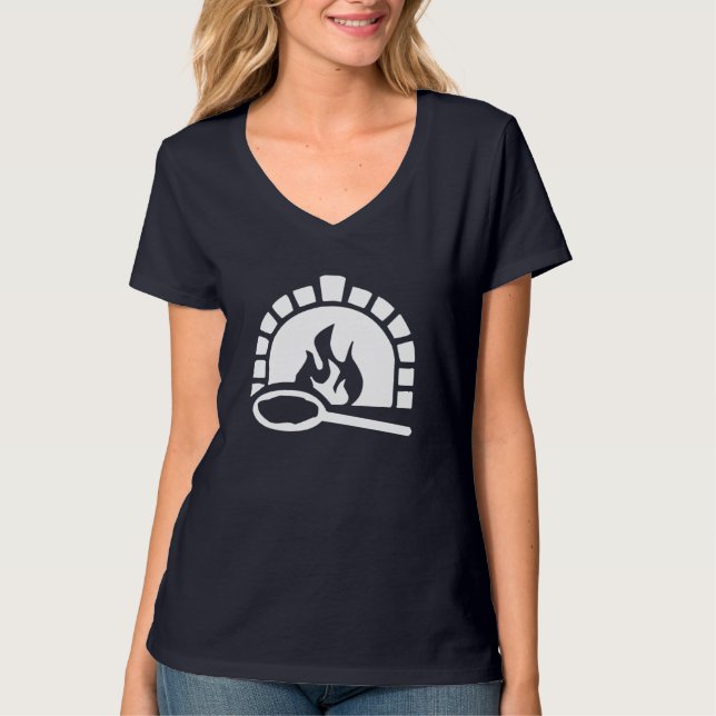 Brick Oven Pizza T Shirt (Framsida)