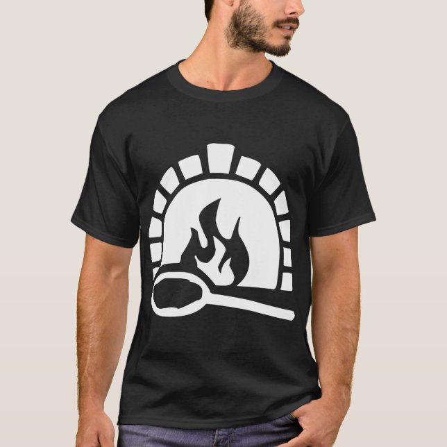 Brick Oven Pizza T Shirt (Framsida)