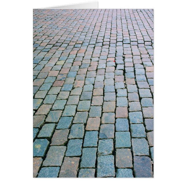 Brick Plaza at the Grand Ställe - Bryssel, Belgien Hälsningskort (Framsidan)