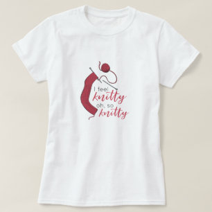 Brick Red I känner Knitty.. T Shirt