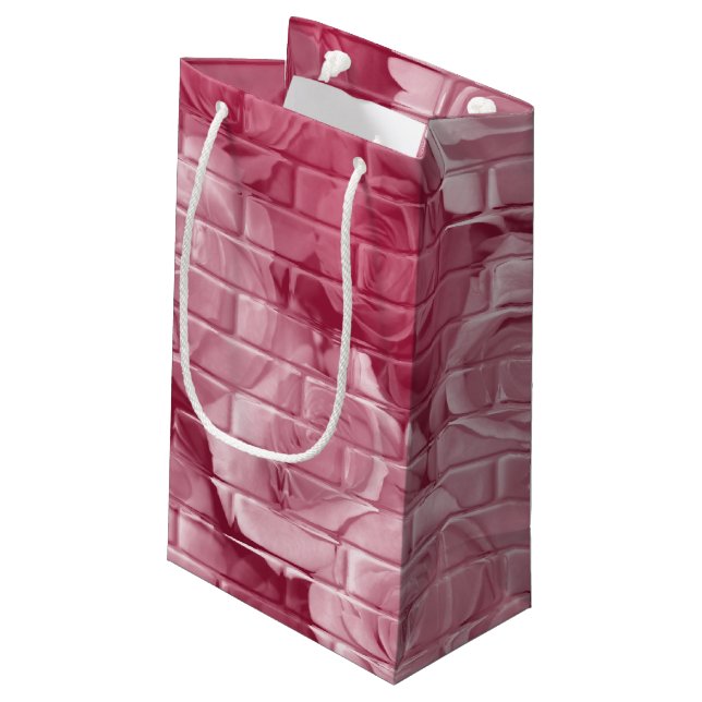 Brick Ro 14 Mauve-Small Gift Bag (Baksidan Vinklad)
