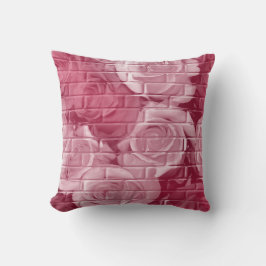 Brick Ro 14-Mauve-Square Dekorativ kudde