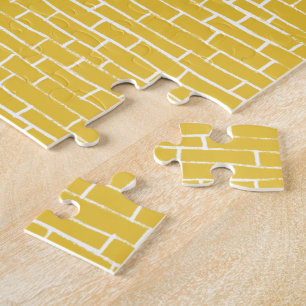 Brick Road - Gult och genomskinlighet Pussel