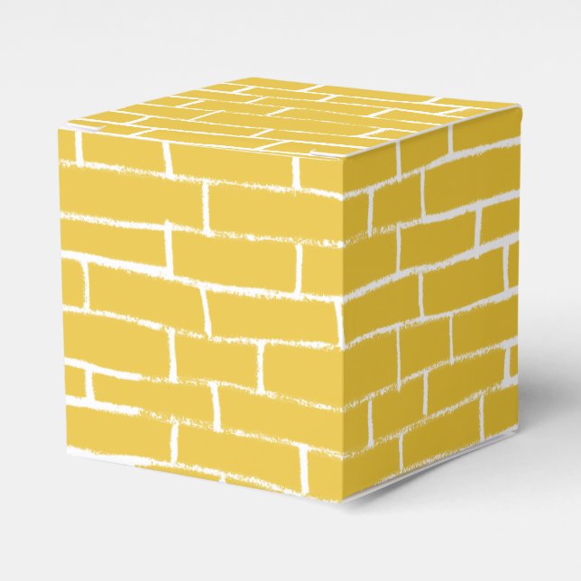 Brick Road - Gult och transparent Presentaskar (Framsidan Sidan)