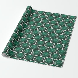 Brick Snowflake Presentpapper