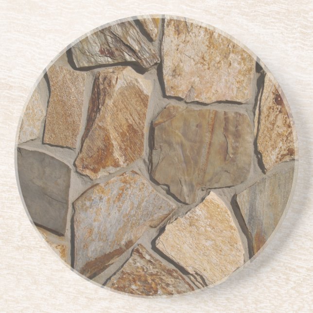 Brick, Sten, stenserie - Flat Stone Underlägg Sandsten (Framsidan)
