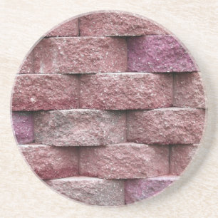 Brick, Sten, stenserie - Rosa Stone Underlägg Sandsten