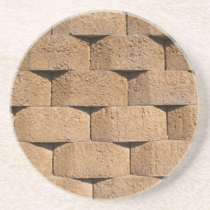 Brick, Sten, stenserie - Tan Stone Underlägg