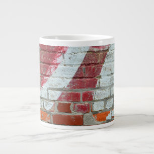 Brick Wall Advertisail, Council Grove, KS Jumbo Mugg