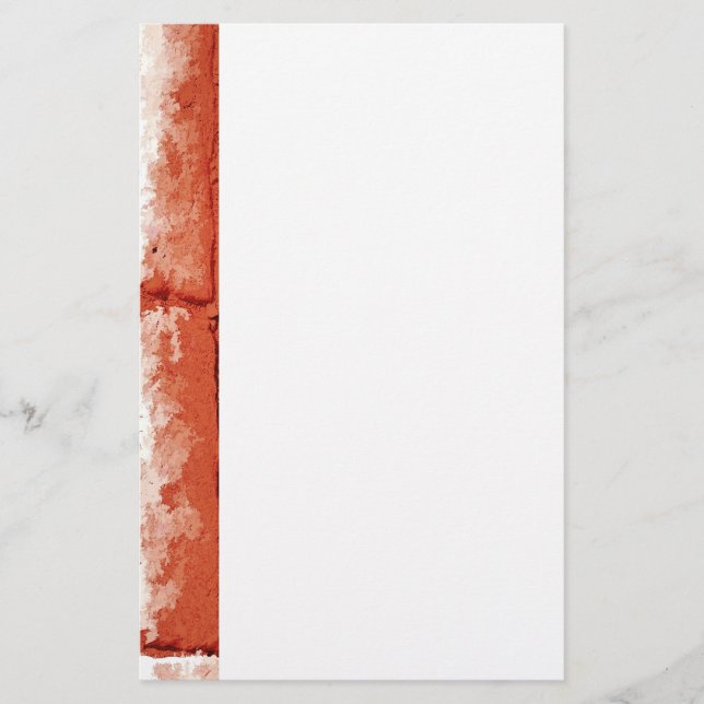 BRICK WALL BREVPAPPER (Framsida)