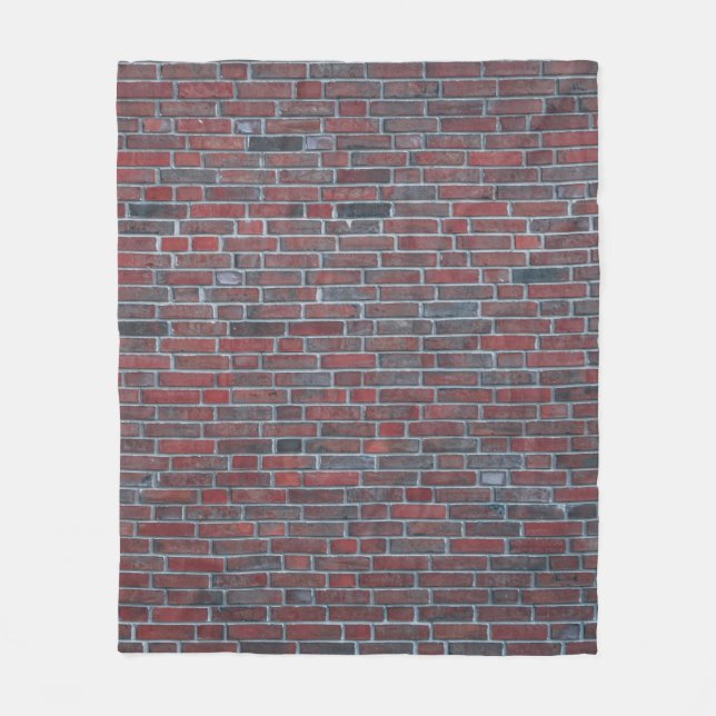 Brick wall fleecefilt (Framsidan)