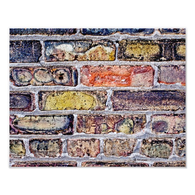 Brick Wall Fototryck (Framsidan)