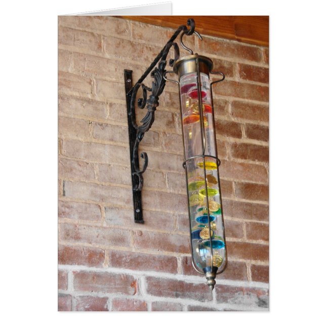 Brick Wall Hälsningskort (Framsidan)