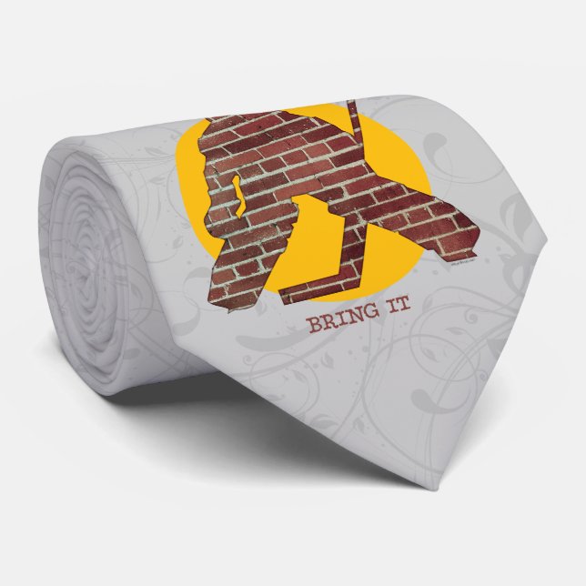 Brick Wall Hockey Goalie Slips (Rullad)