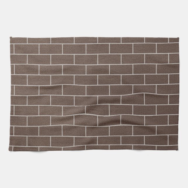 Brick Wall Kitchen Towel Kökshandduk (Horisontell)
