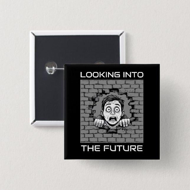 Brick Wall Knapp (Framsida & baksida)