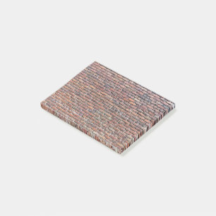 Brick Wall Post-it Block