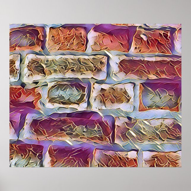 BRICK WALL POSTER (Framsidan)