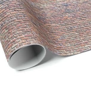 Brick Wall Presentpapper