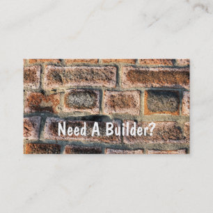 BRICK WALL VISITKORT