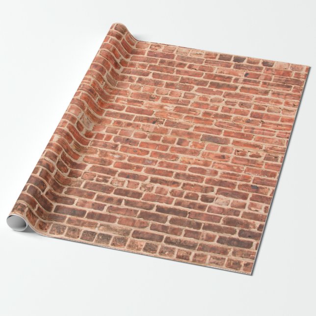 Brick Wall with Dark Gradient at Bottombrick,wall, Presentpapper (Utrullad)