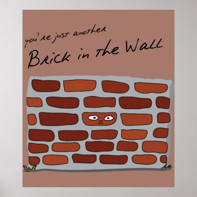 Bricka i muren poster (Framsidan)