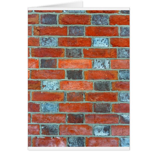 Brickarbete Hälsningskort (Framsidan)