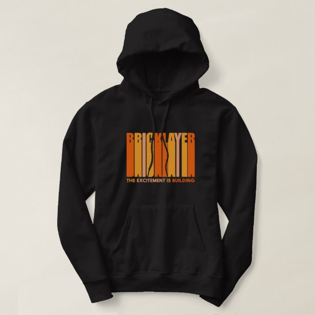 Brickayer Brick Builder Brick M Hoodie (Design framsida)