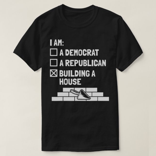 Brickayer Masonry Mason Bricklay Bygger A H T Shirt (Design framsida)