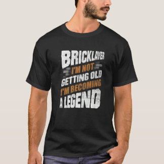 Bricklagerbrickor Mason Im kommer inte T Shirt